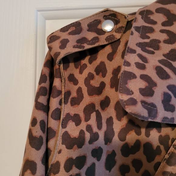 Cato's Leopard Mircosuede Jacket - Picture 4 of 12